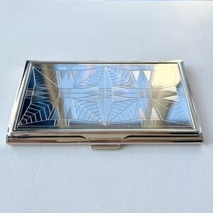 Frank Lloyd Wright Foundation Silver Card Case